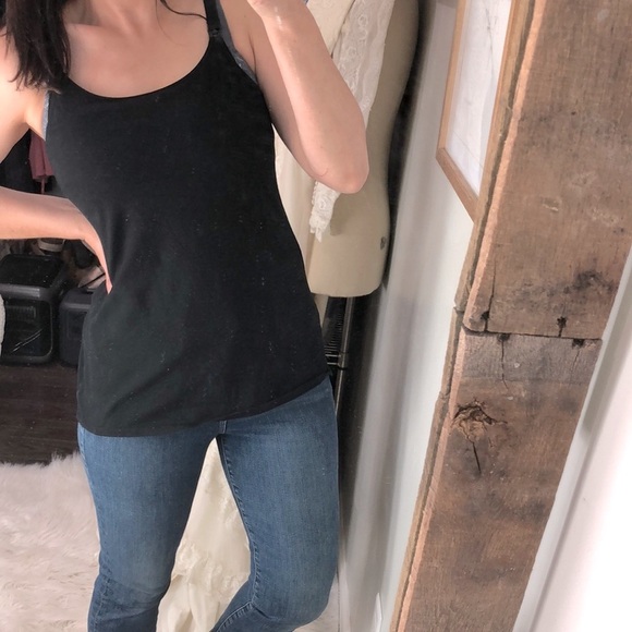 Gilligan O’Malley camisole black top size large - Picture 1 of 6